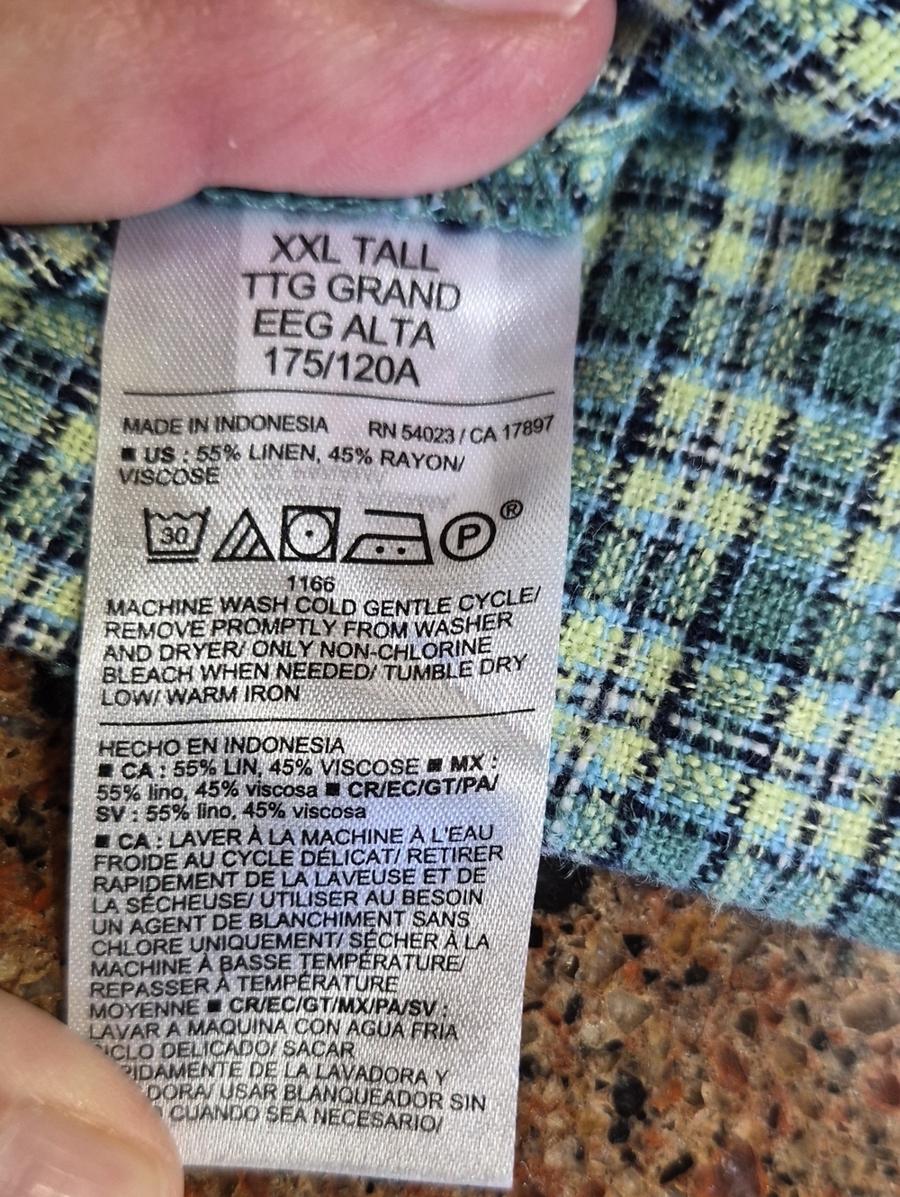 XXL TALL.Old Navy Linen Blend Shift Dress - Picture 8 of 9